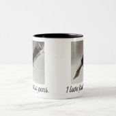 I Liebe Fountain Pens Zweifarbige Tasse (Mittel)