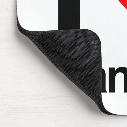 i Liebe francium Mousepad (Ecke)