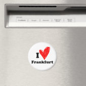 I Liebe Frankfurt Magnet (In Situ (Geschirrspüler))