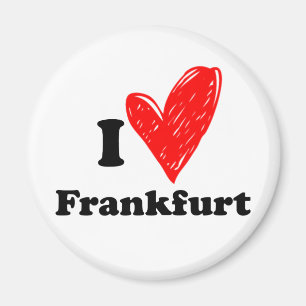 I Liebe Frankfurt Magnet