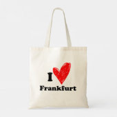 I Liebe Frankfurt Tragetasche (Rückseite)