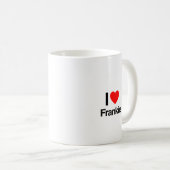 i Liebe frankie Kaffeetasse (VorderseiteRechts)