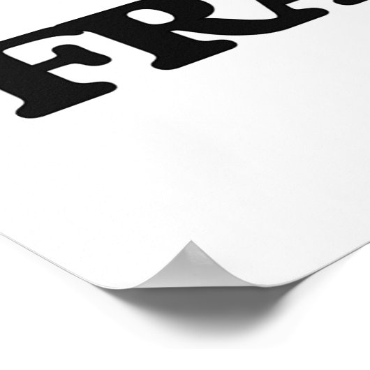 I Liebe Frankie Poster (Ecke)