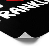 I Liebe Franklin - Herz Poster (Ecke)