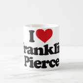 I Liebe Franklin Pierce Kaffeetasse (Mittel)