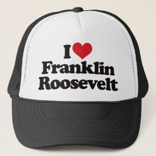 I Liebe Franklin Roosevelt Truckerkappe