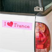 I Liebe Frankreich Autoaufkleber (Auf Lkw)