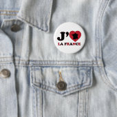 I Liebe Frankreich Button (Beispiel)