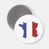 I Liebe Frankreich Magnet (Vorderseite/Rückseite)