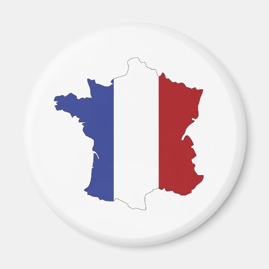 I Liebe Frankreich Magnet (Vorne)