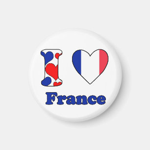 I Liebe Frankreich Magnet