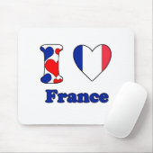 I Liebe Frankreich Mousepad (Mit Mouse)