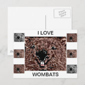 I LIEBE FRAUEN POSTKARTE (Vorne/Hinten)
