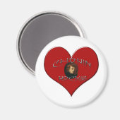 I Liebe Frederic Chopin Magnet (Vorderseite/Rückseite)