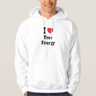 I Liebe Free Energy Herz Zoll personalisiert Hoodie
