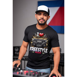 I Liebe Freestyle Music T-Shirt
