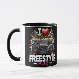 I Liebe Freestyle Music Tasse