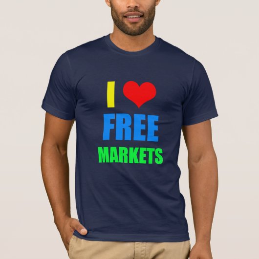 I Liebe-freie Markt-T - Shirt (Vorderseite)
