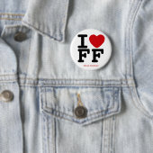 I Liebe-freier Freitag-Knopf Button (Beispiel)