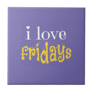 I Liebe Freitags Fliese