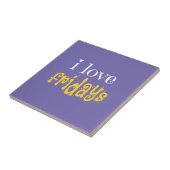 I Liebe Freitags Fliese (Seite)