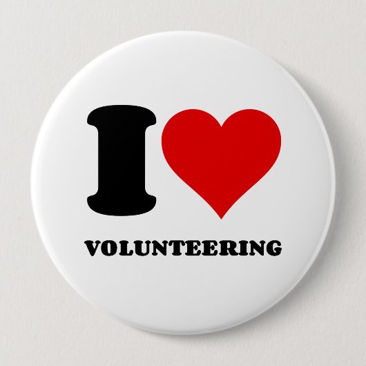 I LIEBE FREIWILLIG BUTTON (Vorderseite)