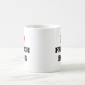 I Liebe French Boys Kaffeetasse (Mittel)