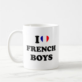 I Liebe French Boys Kaffeetasse