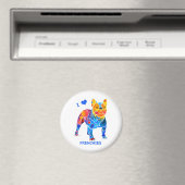 I Liebe French Bulldogs Magnet (In Situ (Geschirrspüler))