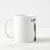 I Liebe French Bulldogs Tasse (Links)