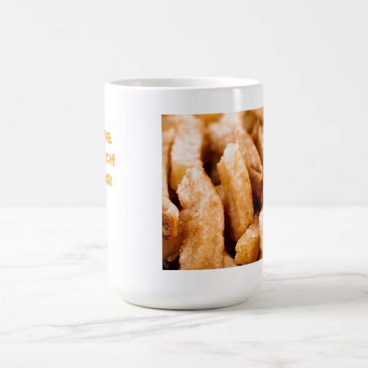 I LIEBE FRENCH FRIES KAFFEETASSE (Mittel)