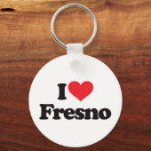 I Liebe Fresno Schlüsselanhänger (Vorderseite)