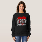 I Liebe Fresno Sweatshirt (Vorne ganz)