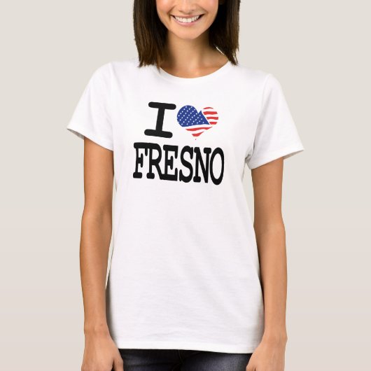 I Liebe Fresno T-Shirt (Vorderseite)