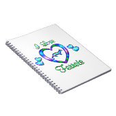 I Liebe-Frettchen Notizblock (Rechte Seite)