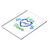 I Liebe-Frettchen Notizblock (Linke Seite)