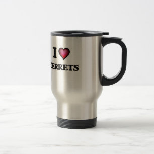 I Liebe-Frettchen Reisebecher