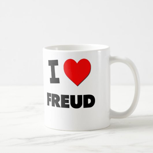 I Liebe Freud Kaffeetasse (Rechts)