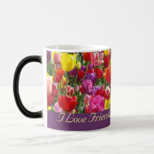 I Liebe-Freund-Kaffee-Frühlings-Tassen Verwandlungstasse