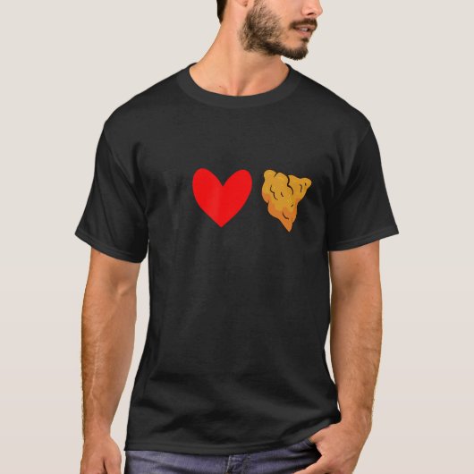 I Liebe Fricken Fried Chicken T-Shirt (Vorderseite)