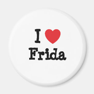 I Liebe Frida T - Shirt Magnet