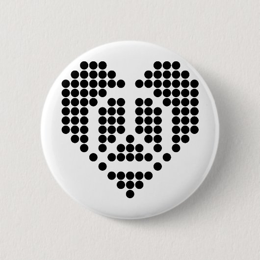 I Liebe-Frieden Button (Vorderseite)