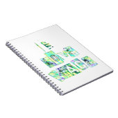 I Liebe Frieden Notizblock (Rechte Seite)