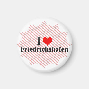 I Liebe Friedrichshafen, Deutschland Magnet