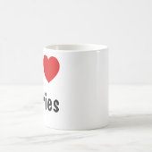 I Liebe Fries Kaffeetasse (Mittel)