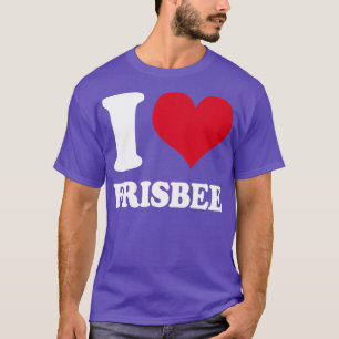 I Liebe Frisbee Disk Golf1 T-Shirt