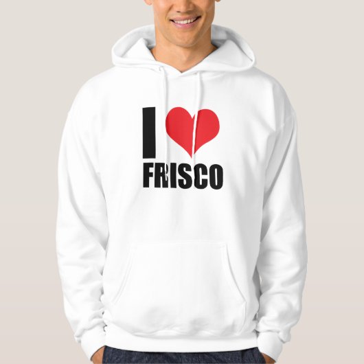 I Liebe Frisco Hoodie (Vorderseite)