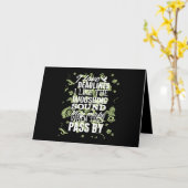 i Liebe Fristen ist wie das keuchende Geräusch sie Karte (Gelbe Blume)