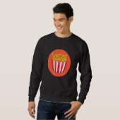 I Liebe Frittiertes Hühnerfutter 1 Sweatshirt (Vorne ganz)