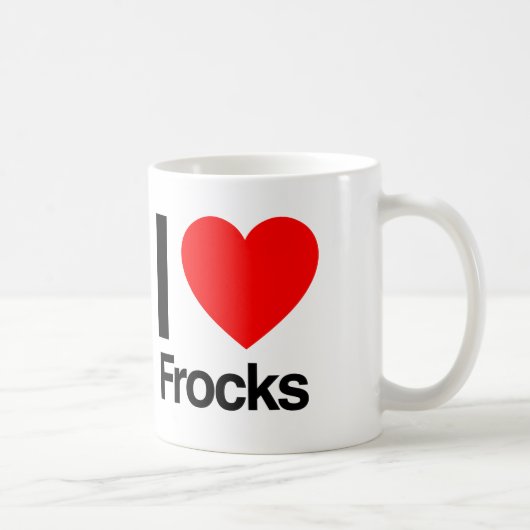 i Liebe Frocks Kaffeetasse (Rechts)